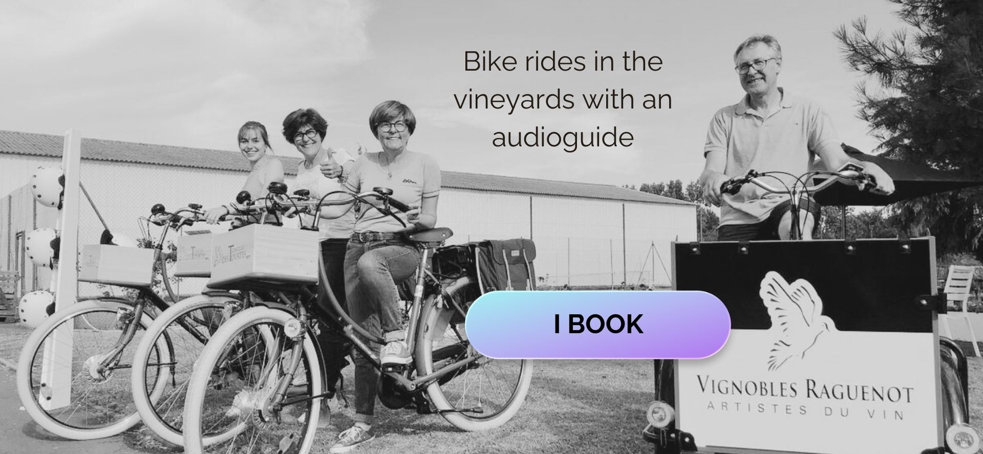Bike rides in the vineyards with an audioguide